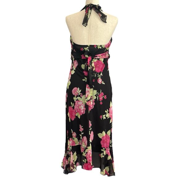 Speechless Babydoll Floral Dress Size 10 Y2K Fairy Goth Dark Romantic Juniors 13 - Picture 4 of 13